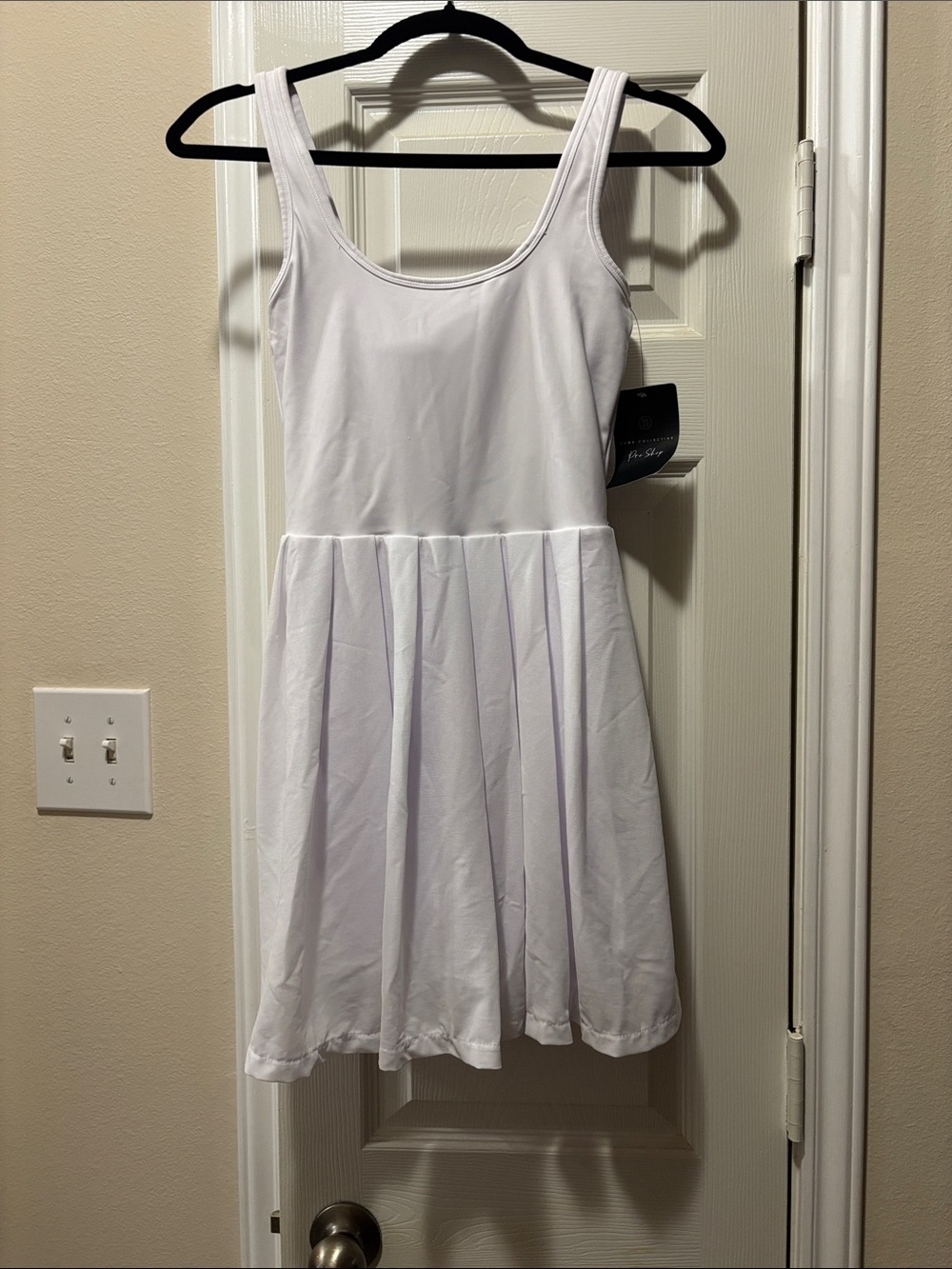 White Sage Collective Sleeveless Scoop Neck Skater Dress